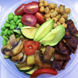 Tempeh Stir Fry Zoodles