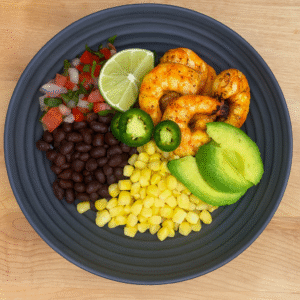 Cajun Shrimp Burrito Bowl