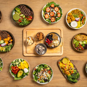 Variety of meals offered by Fitaxx Meals