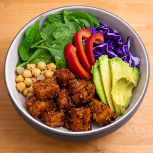 Tahini Tempeh Buddha Bowl