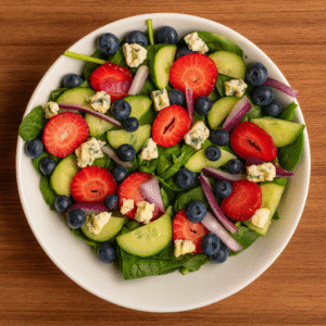Very Berry Spinach Salad
