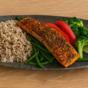Baked Cajun Salmon