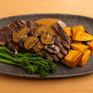 Peppercorn Mushroom Sirloin