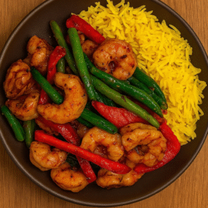 Spicy Honey Lime Shrimp