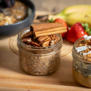 Pecan Pie Oat Jar