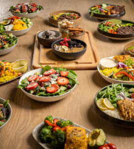 Variety of Fitaxx Meals and Snacks