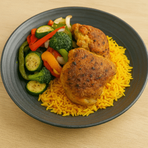 Baked Lemon Pepper Thighs